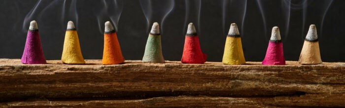 Ritual incense cones