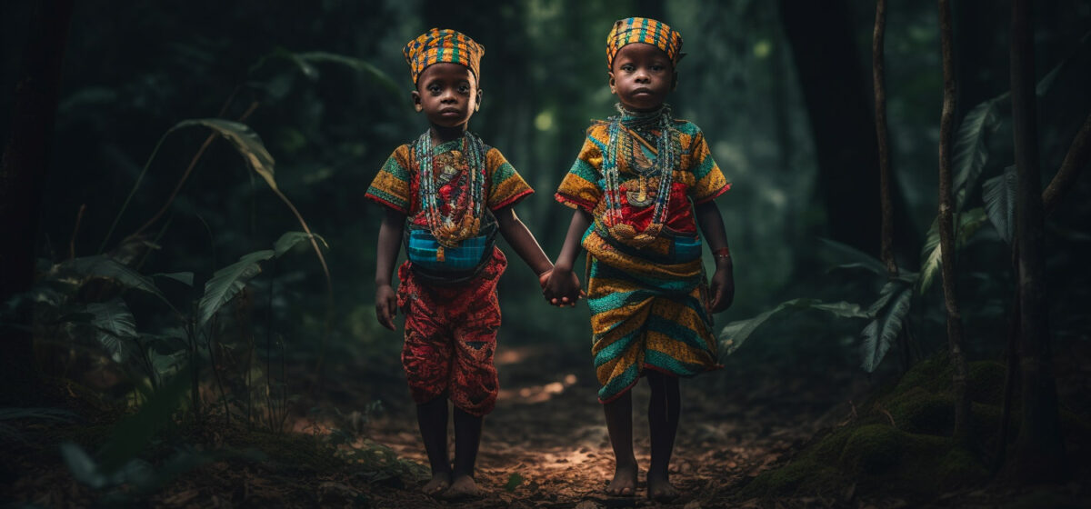 Ibeji twins spirit forest yoruba