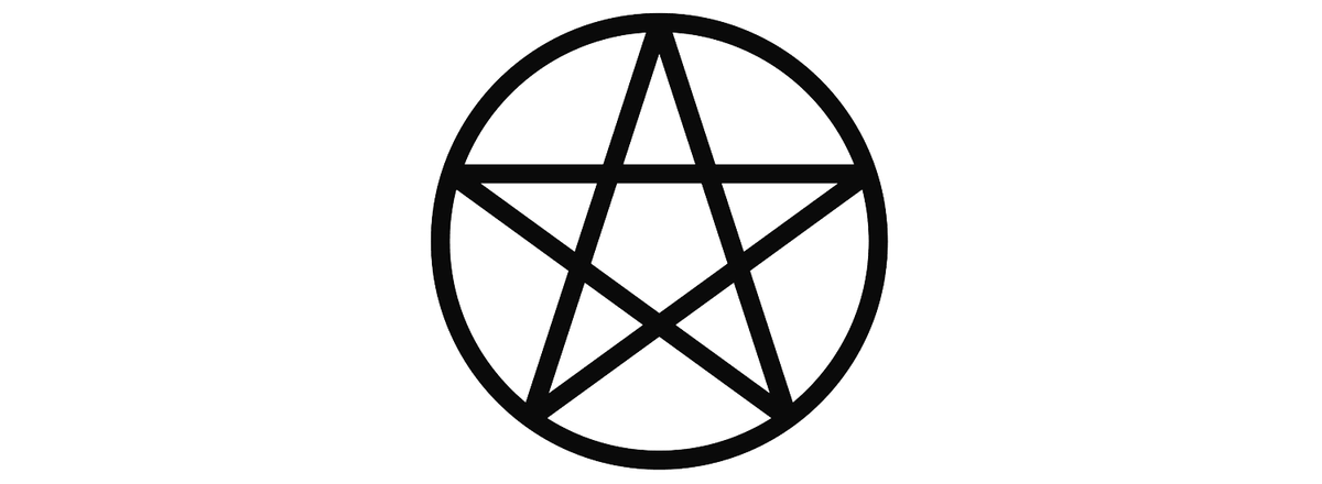 Pentacle magic symbol