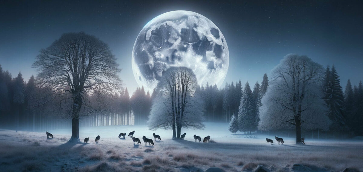 Wolf moon january