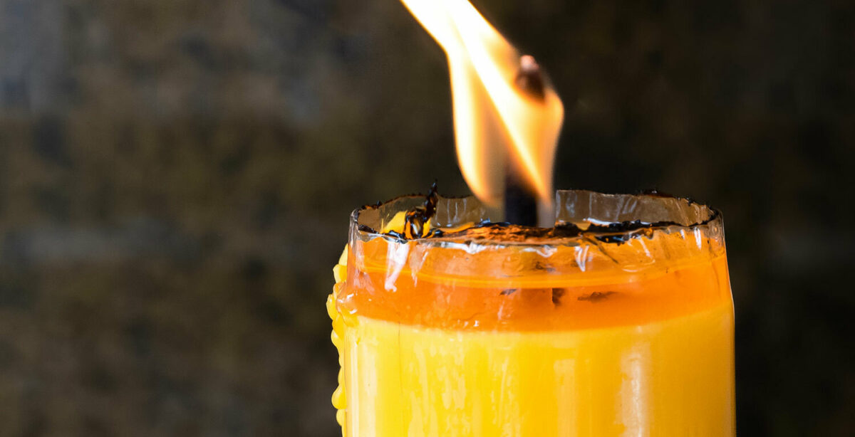 Yellow candle meaning symbolism