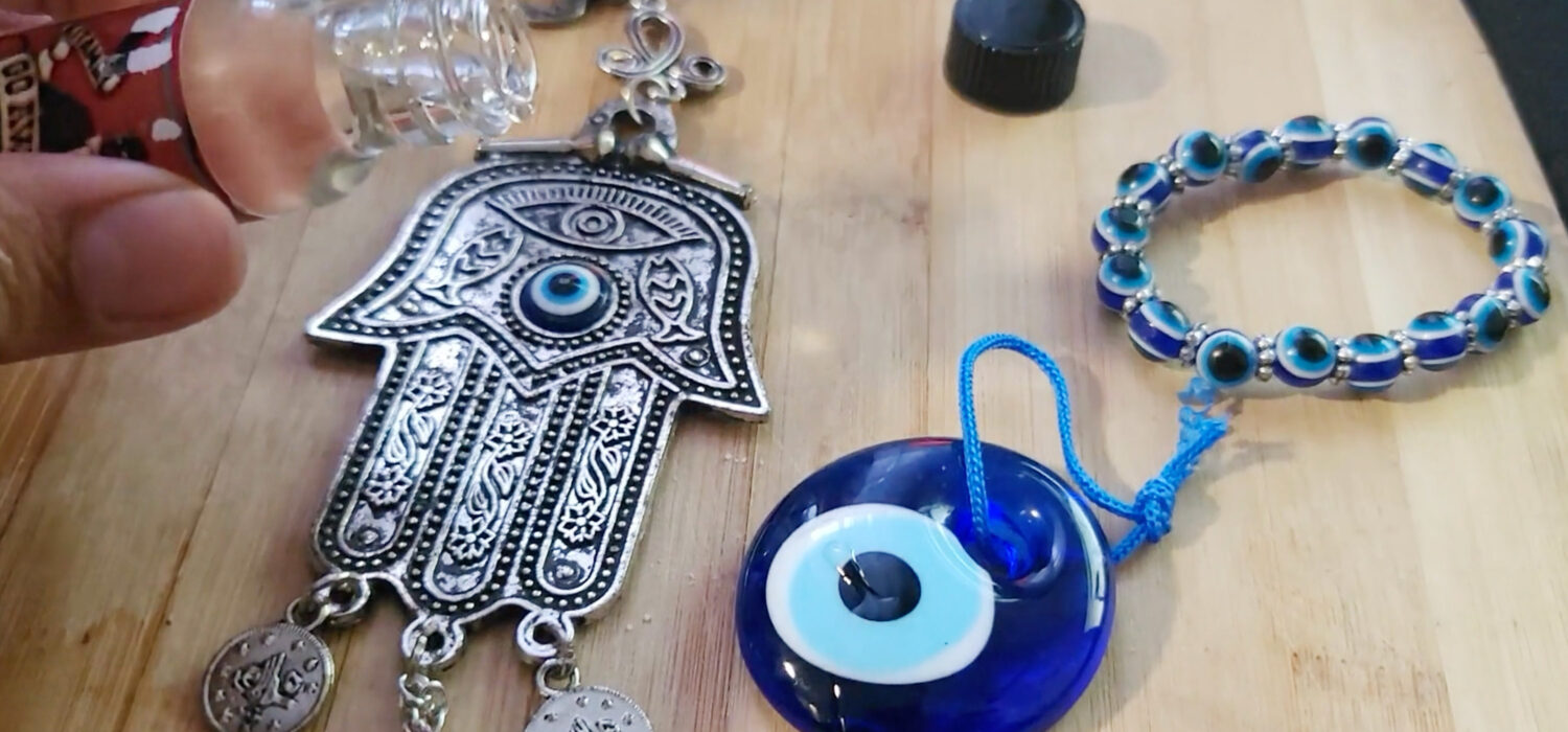 How to bless dress evil eye talismans