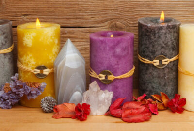 Candle crystal colors symbolism meanings