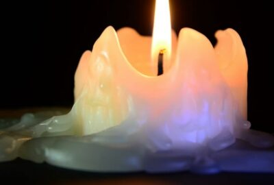 Ceromancy candle wax divination