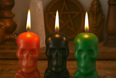 How to use skull candles rituals spells