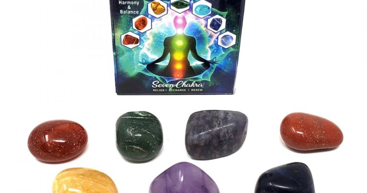 7 Chakra Stones Kit - 7 Chakra crystals align chakras - MAGIC