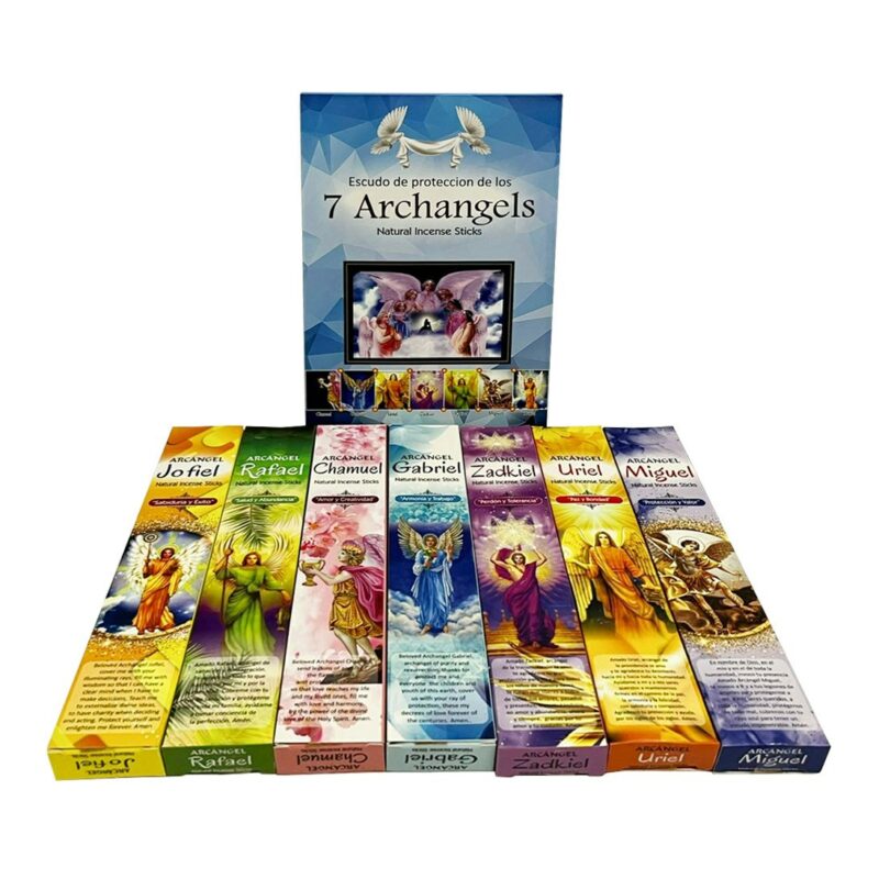 7 archangels incense sticks box