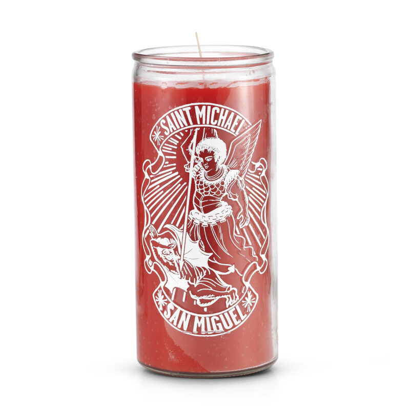 Candle Saint Michael San Miguel Red 14 Day