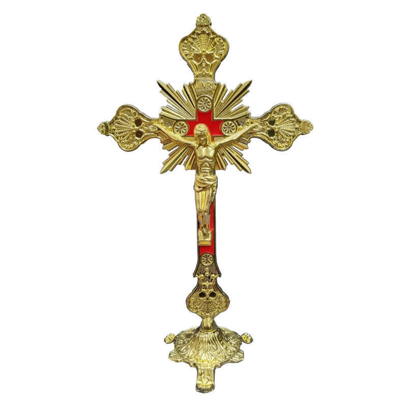 Crucifix gold 10 inch 93426
