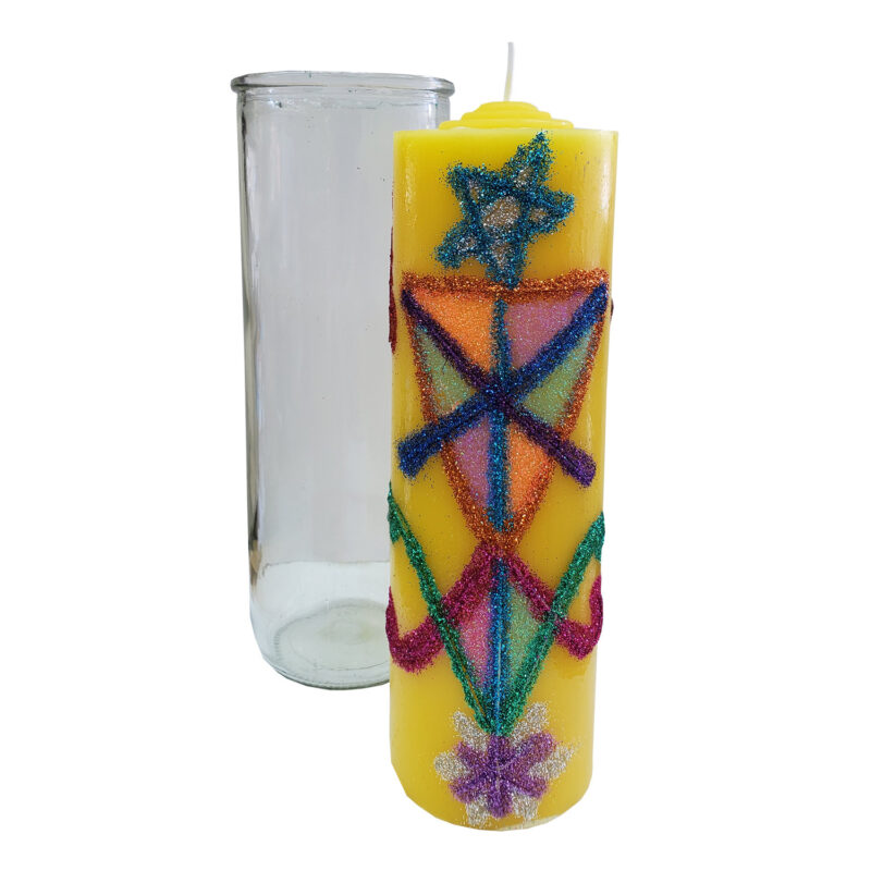 Custom birthday blessings candle 79746