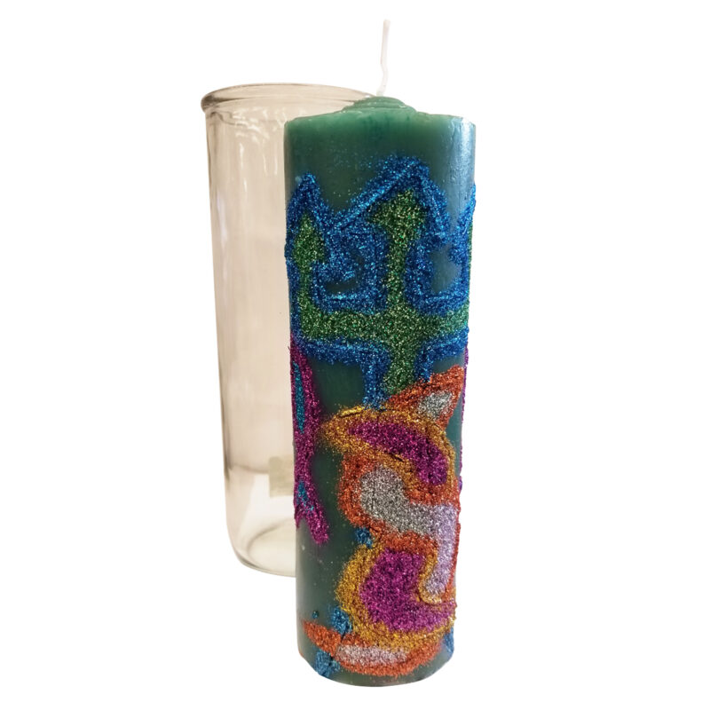 Custom healing candle 08718