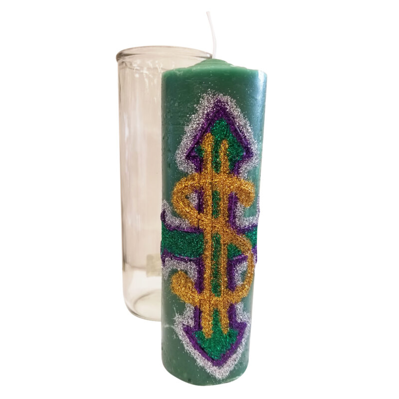 Custom money drawing candle 45468