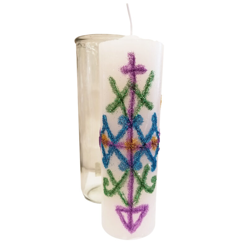 Custom spiritual cleansing candle 30887