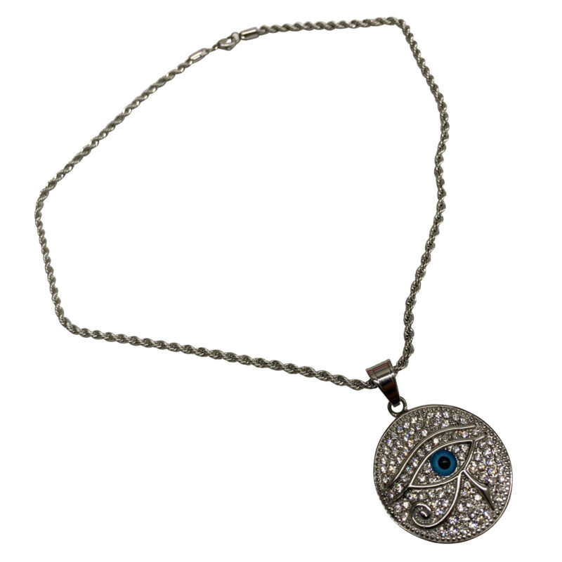 Eye horus silver necklace 70372