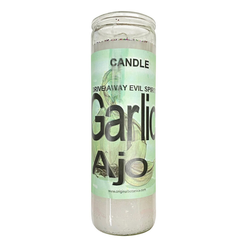 Garlic scented candle 15510