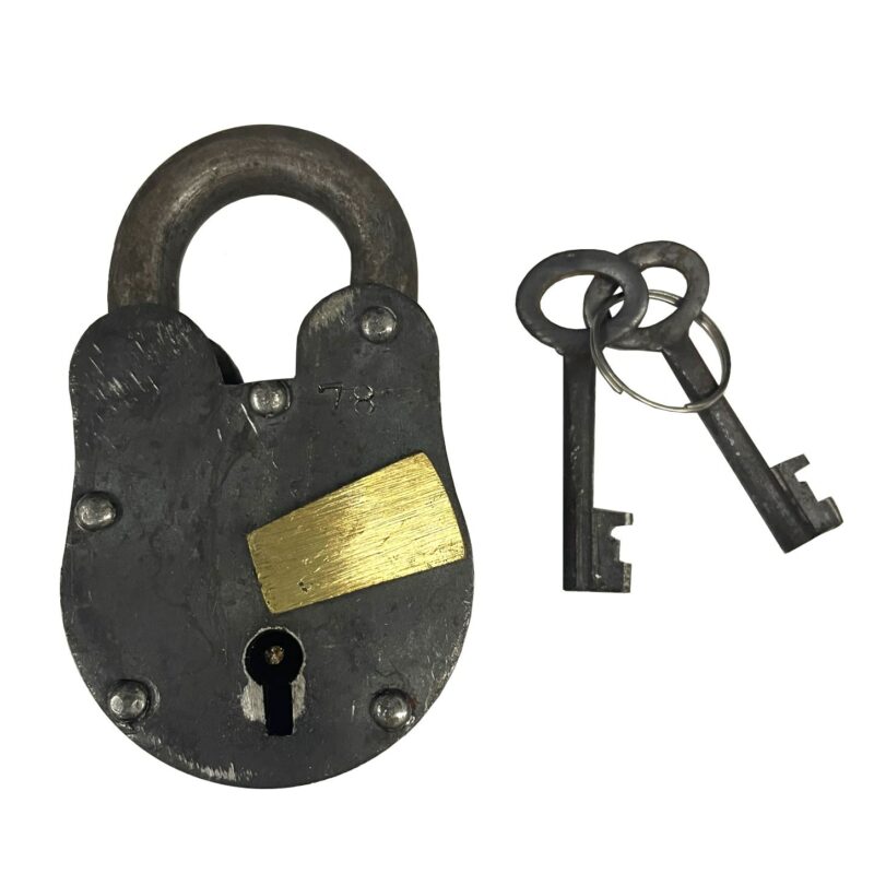 Iron lock antique