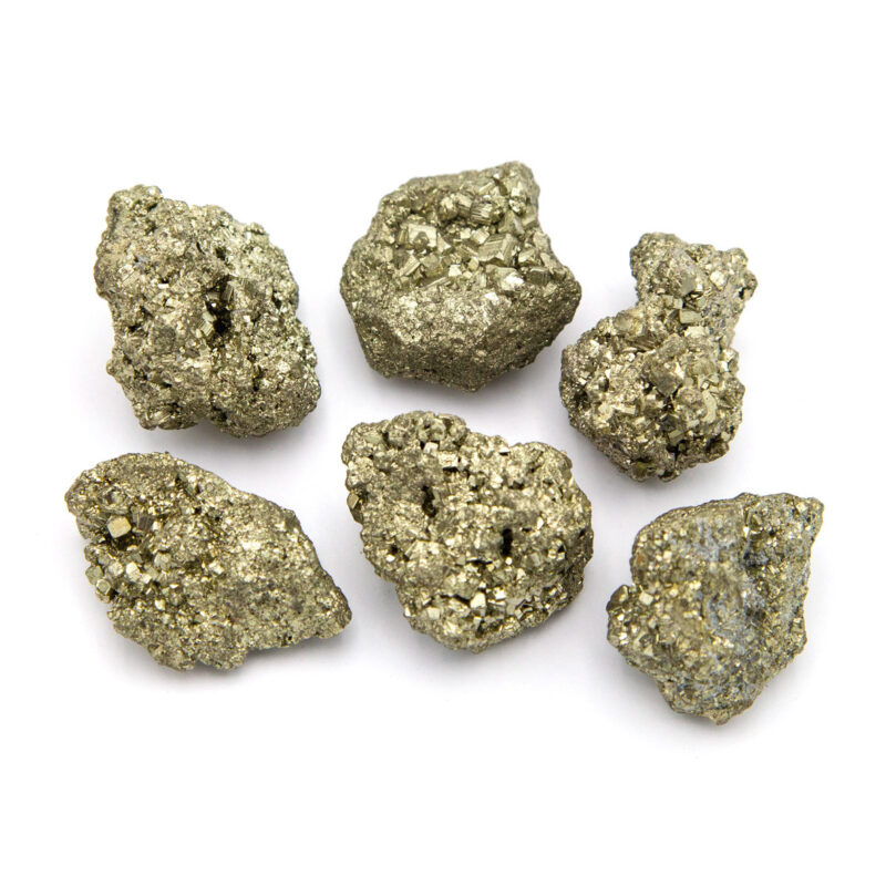 Iron pyrite nuggets