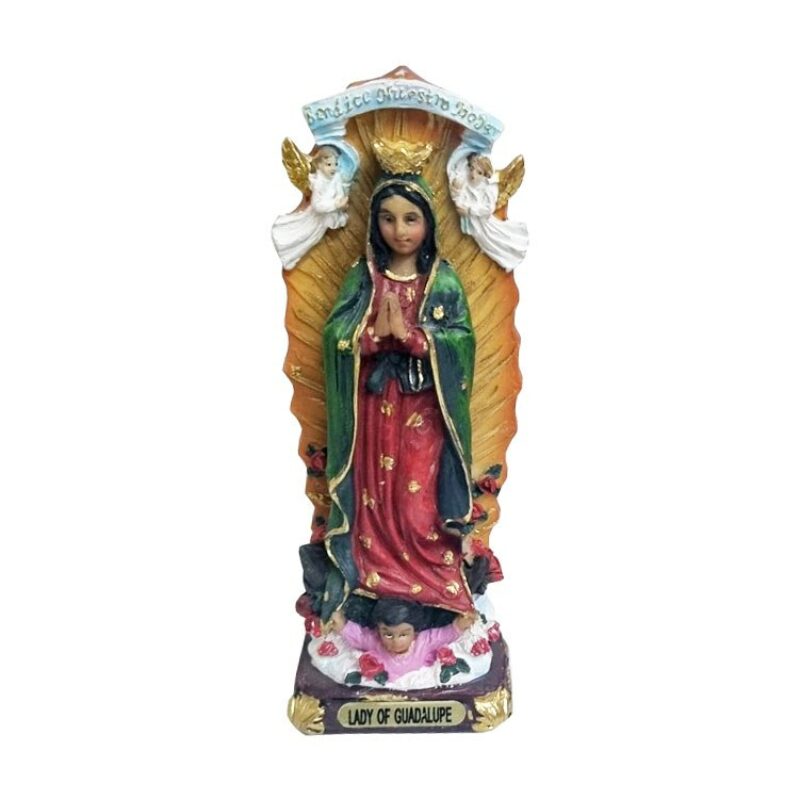 Lady guadalupe statue 5 inch