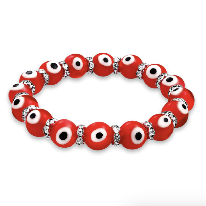 Red evil eye bracelet