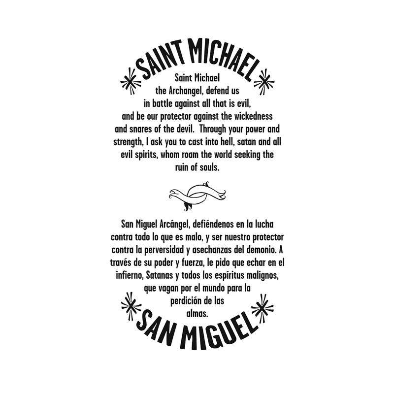 Saint michael candle prayer