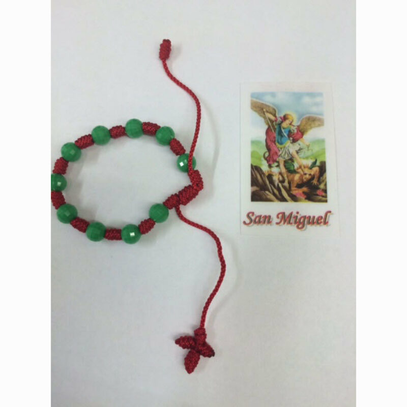 Saint michael cord bracelet 81511