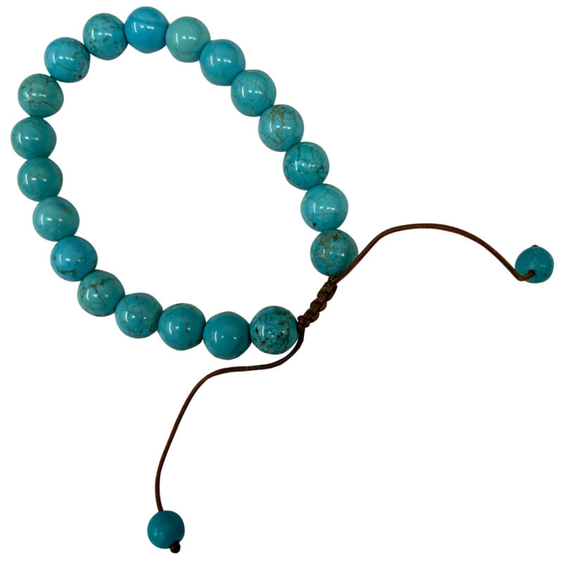 Turquoise adjustable bracelet 00432