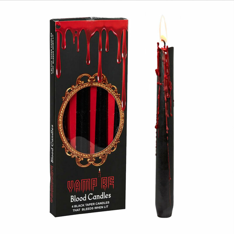 Vampire blood bleeding candles