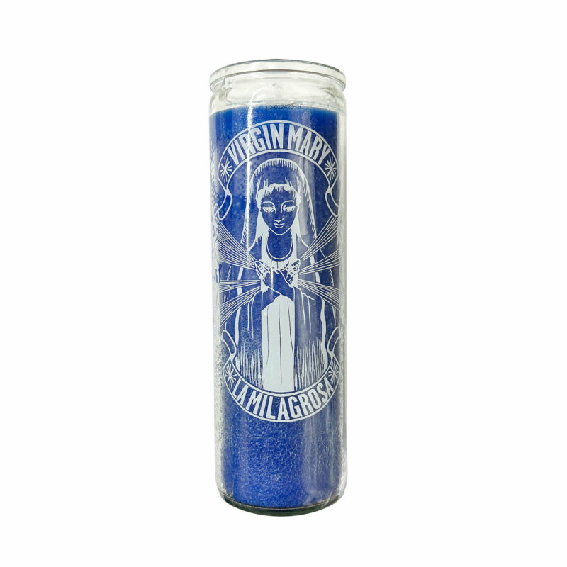 Miraculous Mother La Milagrosa Blue Prayer Candle For Family, Love,  Miracles, ETC. - Lazaro Brand Spiritual Store