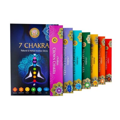 7 chakra incense sticks box