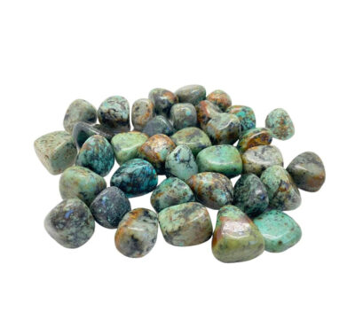 African turquoise tumbled stone