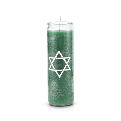 Candle 23rd Psalm 7 Day Green