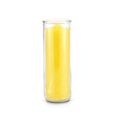 Candle Yellow Pullout 7 Day