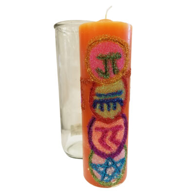 Custom chakra cleansing candle 14047
