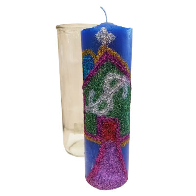 Custom house blessing candle 11202