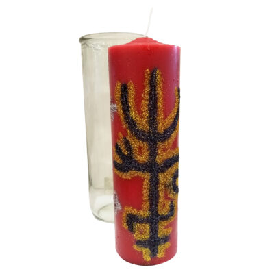 Custom pomba gira candle 45442