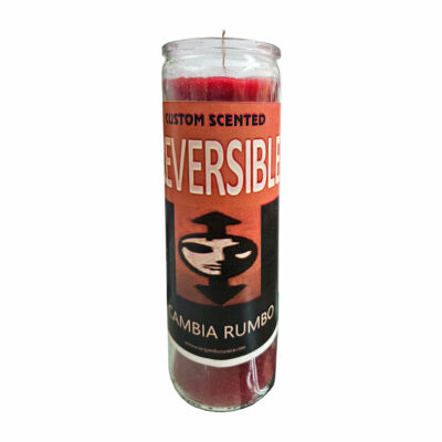 Reversible candle custom scented
