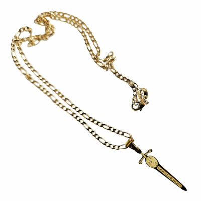 San miguel sword seal necklace
