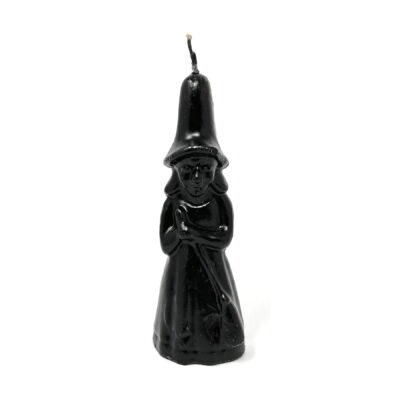 Witch candle black